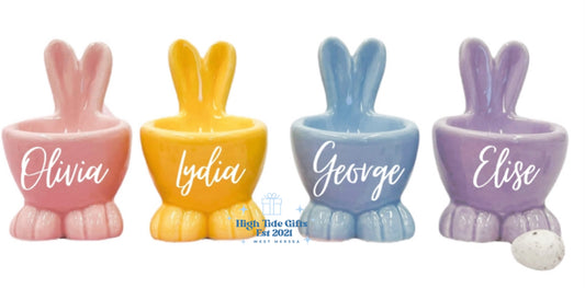 Personalised Bunny Egg Cups